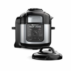 Ninja FD401 Foodi 12-in-1 Deluxe XL 8 qt. Pressure Cooker & Air Fryer that Steams, Slow Cooks, Sears, Saut√©s, Dehydrates & More, with 5 qt. Crisper B