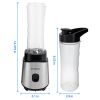 Personal Blender Smoothie Juice Shakes Mixer 2 Portable Bottle