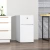 Double Door Mini Fridge with Freezer, 3.2 Cu.Ft Compact Refrigerator with Adjustable Shelf, Adjustable Thermostat and Reversible Door for Bedroom, Dor