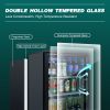 ORIKOOL 24 Inch Beverage Refrigerator Cooler, 160 Cans Mini fridge Glass Door, Beer Wine and Drink fridge 4.9 Cu.Ft