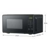 0.7 cu. ft. Countertop Microwave Oven, 700 Watts, White, New