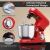 Stand Kitchen Food Mixer 5.3 Qt 6 Speed With Dough Hook Beater