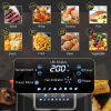 Oil-free air fryer 6.9L smart oven 1700W high-power separated oil filter 360¬∞ air circulation timer and non-stick pan low-fat cooking heat insulation